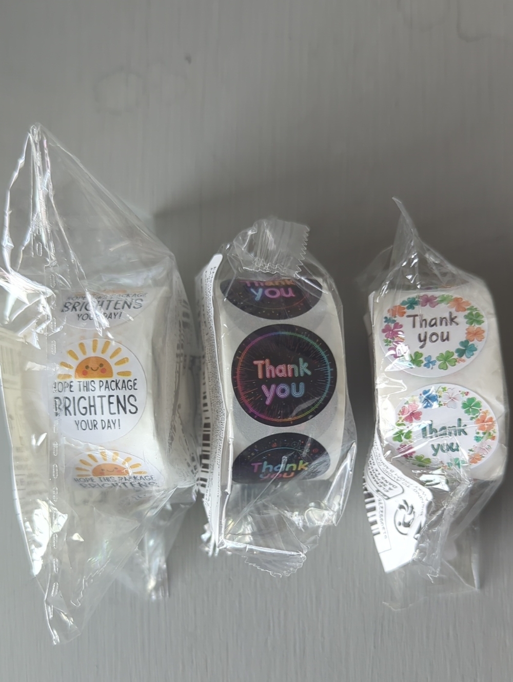 500 Thank You Stickers